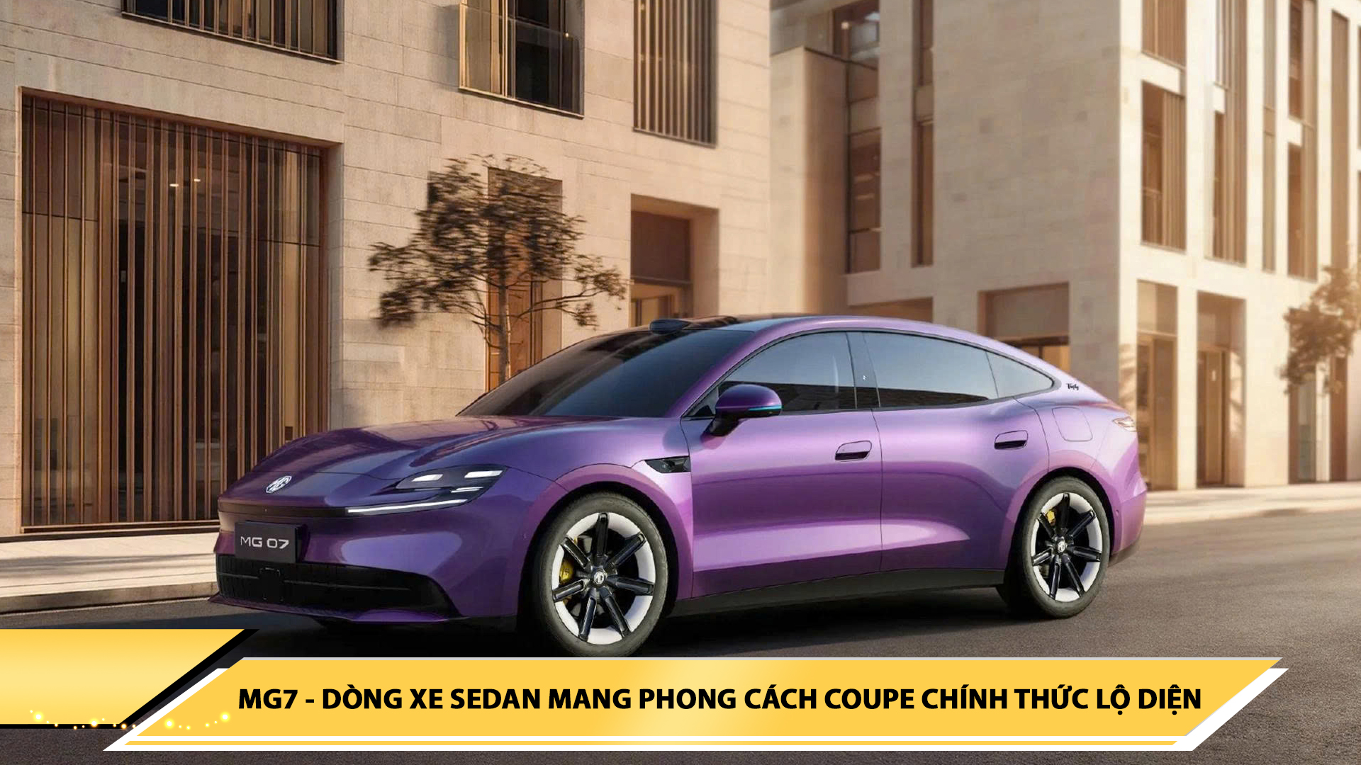 MG 07 - Dòng xe sedan mang phong cách coupe chính thức lộ diện